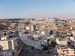 View of Har Homa (Homat Shmuel) from Bethlehem 2015