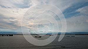 View of harbour at Chonburi province