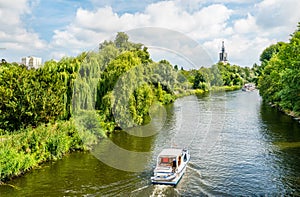 View of the Havel river in Potsdam, Germany