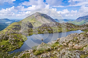 The View from Haystacks in The Lake Distict, Cumbria, England