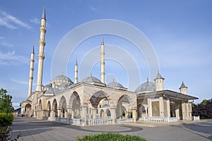 View of the Heart of Chechnya mosque. Grozny, Chechen Republic