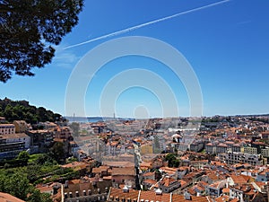 View in height of lisbon photo