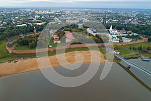 View from the height of the Novgorod detinets