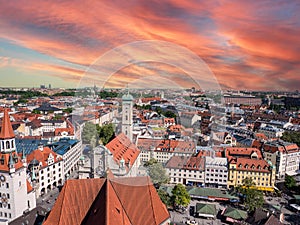 View of the Heilig-Geist-Kirche Munich