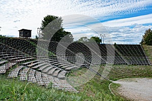 Archaeological site in Greece