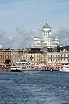 View of Helsinki harbor