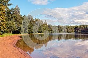 View of Hepojarvi KhepojÃ¤rvi Lake