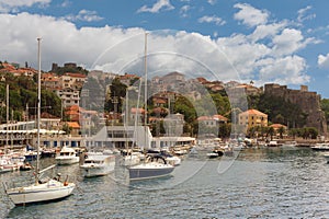 View of Herceg Novi-city. Montenegro