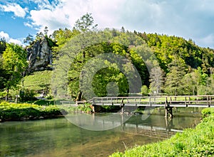 View the `Hersbrucker Alb` in the Pegnitz valley