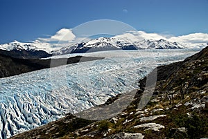 View of Hielo Patagonico Sur from Grey Lodge