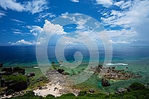 The View from HIGASHI HENNA Cape, Okinawa Prefecture/Japan