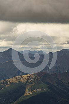 Pohled na Vysoké Tatry