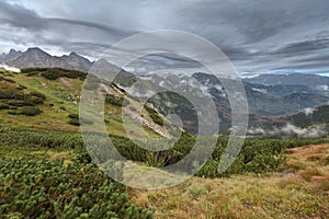 View on high Tatra Mountains, Slovakia, Europe