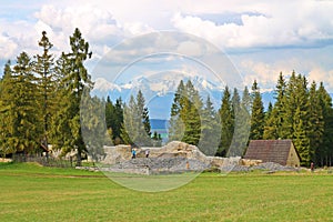 The view on High Tatras