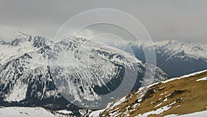 View of the High Tatras mountains