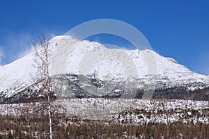 View of the High Tatras mountains.