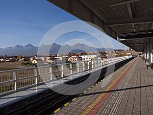 Railway station in Poprad