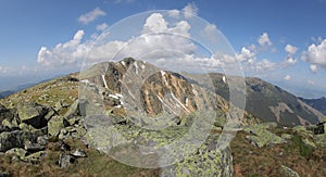 View from hill Chopok, Slovakia