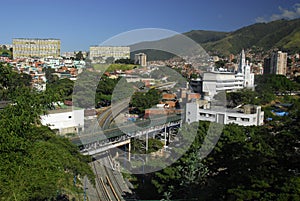 View from the hill facing Miraflores Palace