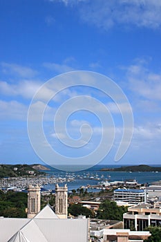 View from the hill of FOL