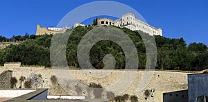 View of the hill of St. Elmo with Castle and the Charterhouse