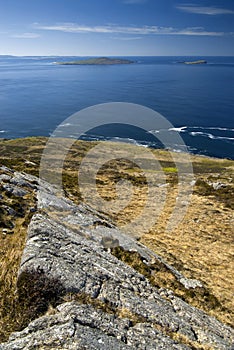 View hill top, Isle of Harris, Outer Hebrides, Scotland