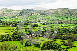 View on the Hills near Edale, Peak District National Park, UK