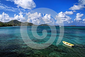 View of Hillsborough Bay on Carriacou Island, Grenada
