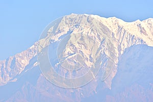 View of the Himalayas from Sarangkot Hill