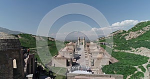 View of Hisor Fortress in Tajikistan, Central Asia.