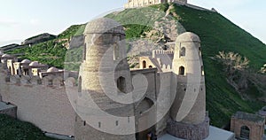 View of Hisor Fortress in Tajikistan, Central Asia.