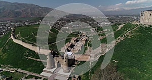 View of Hisor Fortress in Tajikistan, Central Asia.