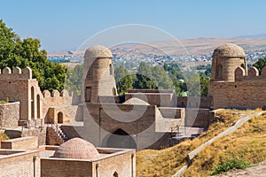 View of Hisor Fortress in Tajikistan, Central Asia