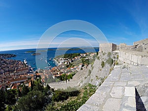 View of Historial City of Hvar