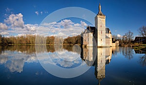 View of the historic castle Horst