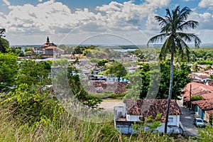 View of the historic center of Joao Pessoa, Braz