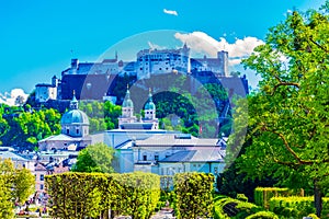 Historic Centre of the City of Salzburg Fortress Hohensalzburg Austria