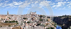 View of the historic city of Toledo