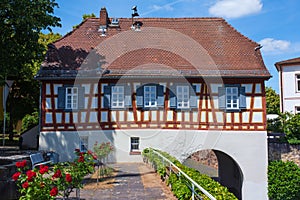 The sexton house in Hochheim am Main / Germany photo