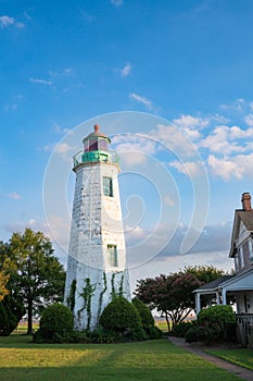Historic Old Point Comfort Lighthouse in Hampton VA