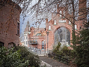 View of the historic power station in Cottbus