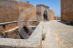 View of the historic walls of the fortress of El Jadida (Mazagan).