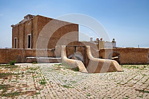View of the historic walls of the fortress of El Jadida (Mazagan).