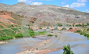 Bogaz Bridge in Sivas, Turkey