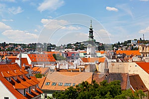 Pohľad na historické centrum Bratislavy