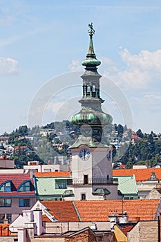 Pohled na historické centrum Bratislavy