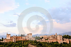 View of the Historical City Granada