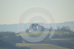 View of Hogg Hill Windmill from Winchelsea