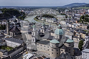 View from Hohensalzburg Castle - Salzburg - Austria