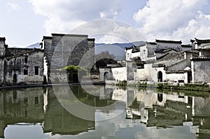 View of Hong Cun - China photo